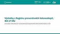 Analýza výkonnosti screeningu kolorektálního karcinomu v ČR: prosinec 2022